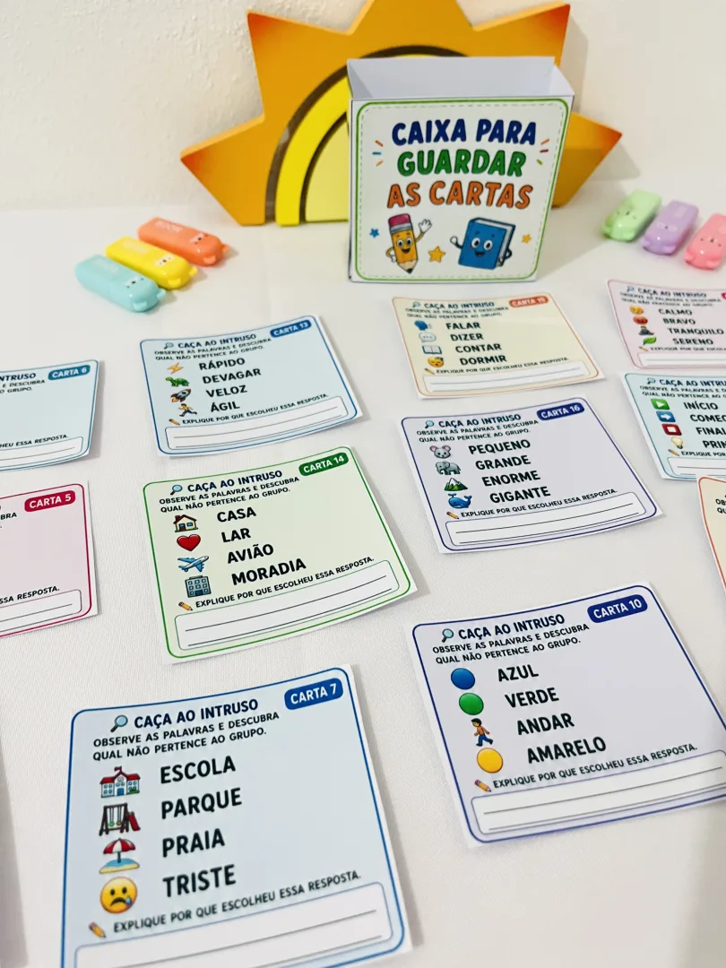 Caça ao Intruso – Alfabetização Do 1º Ao 3º Ano Em PDF — imagem 5
