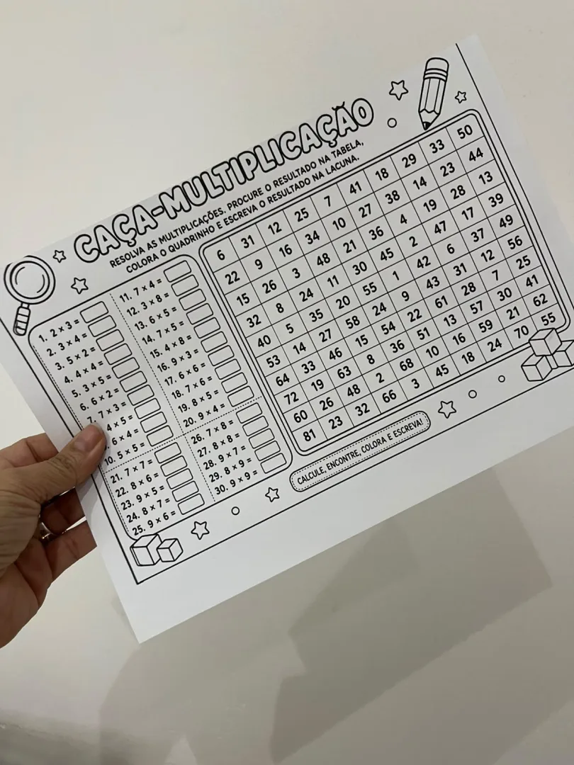 🔎✖️CAÇA-MULTIPLICAÇÃO🔎✖️ — imagem 2