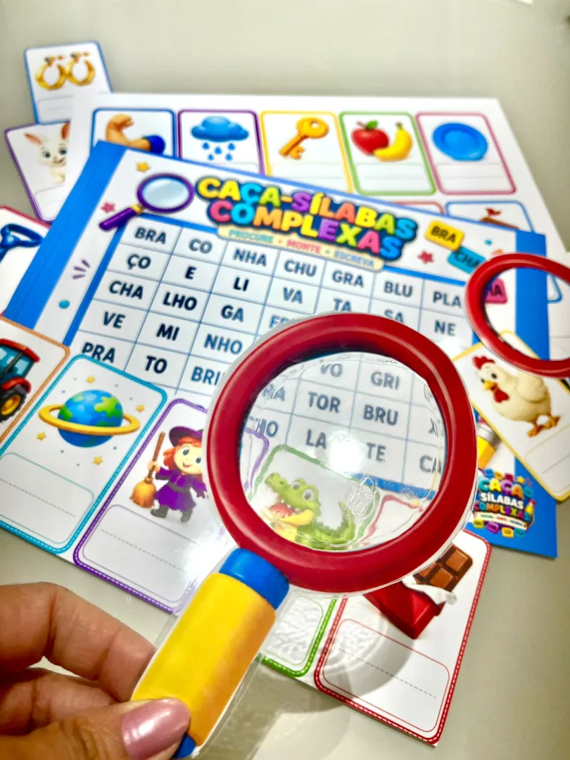 🕵️‍♀️🔎 CAÇA-SÍLABAS COMPLEXAS — imagem 2