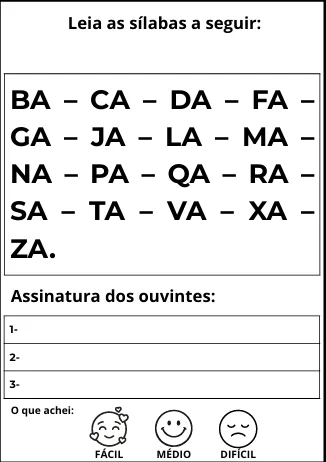 Caderno da Leitura - Palavras e Sílabas — imagem 3