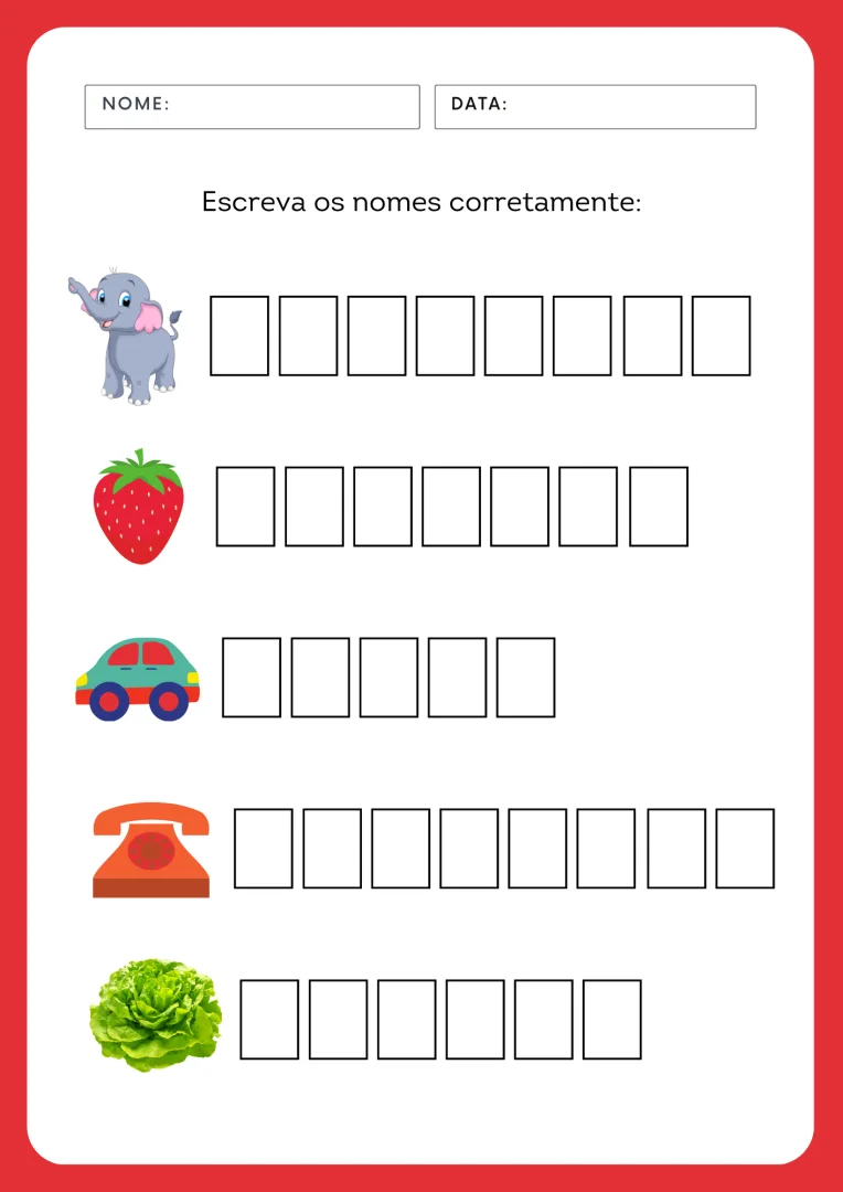 Caderno de Atividades Adaptadas para Crianças com Dislexia — imagem 2