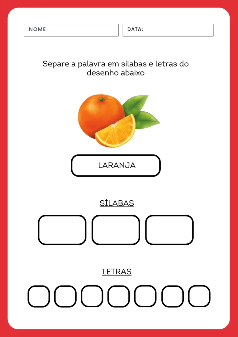 Caderno de Atividades Adaptadas para Crianças com Dislexia — imagem 5