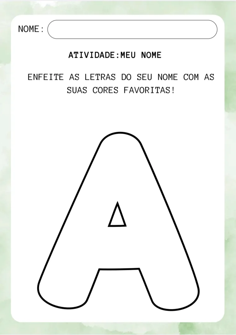 Caderno de Atividades da Educação Infantil Volume 1 em PDF  — imagem 4