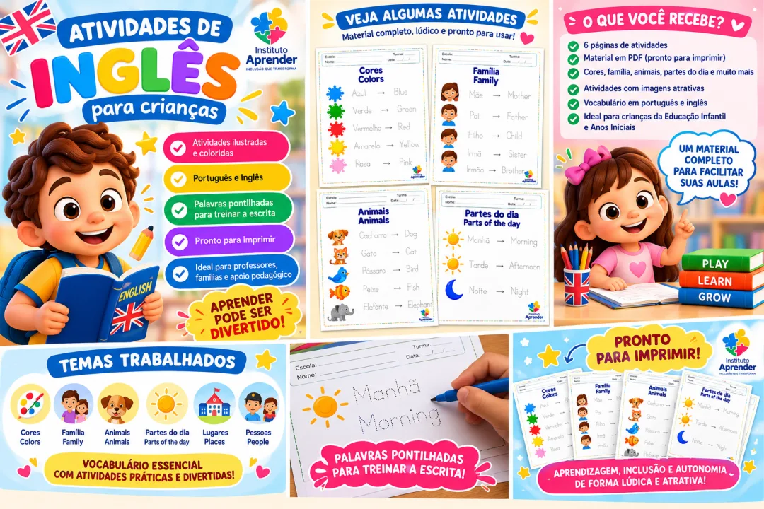 Caderno de Atividades de Língua Inglesa - PDF — imagem 2