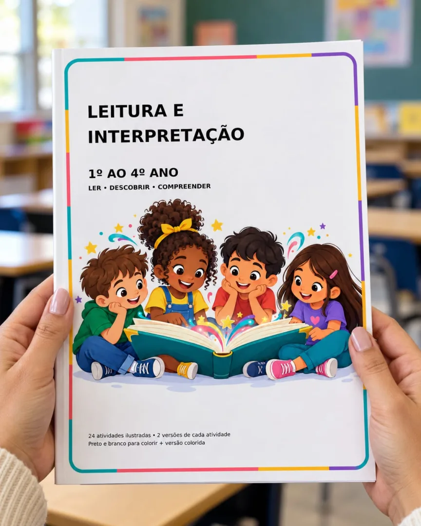 Caderno de Interpretação de Texto e Gabarito - 1º ao 4º Ano PDF  — imagem 4