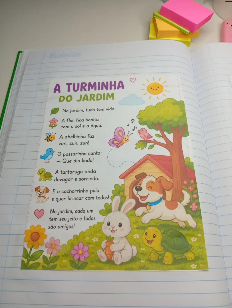 CADERNO DE LEITURINHA — imagem 4