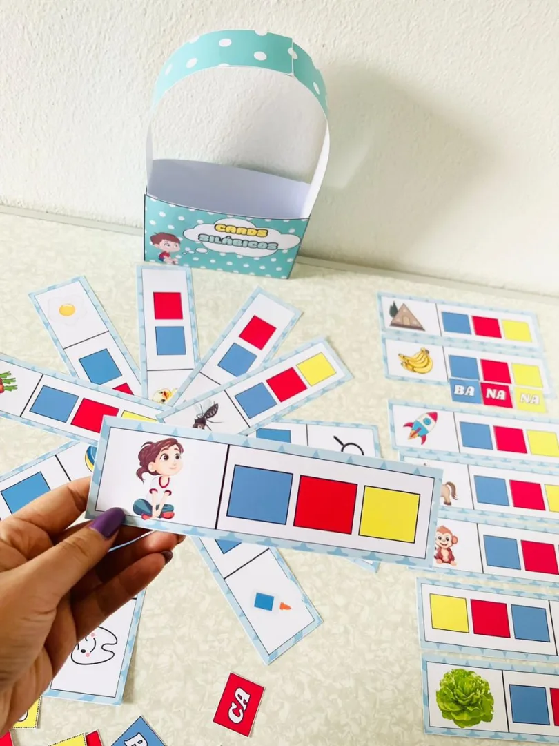 Jogo Pedagógico: Cards Silábicos - PDF — imagem 4