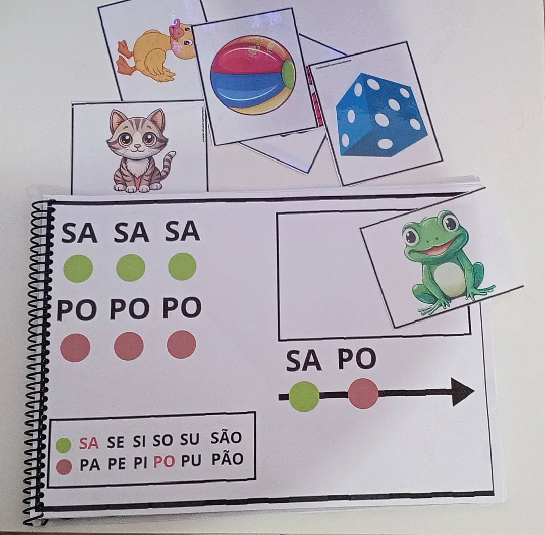 Caderno silábico PDF ensino infantil e fundamental  — imagem 3