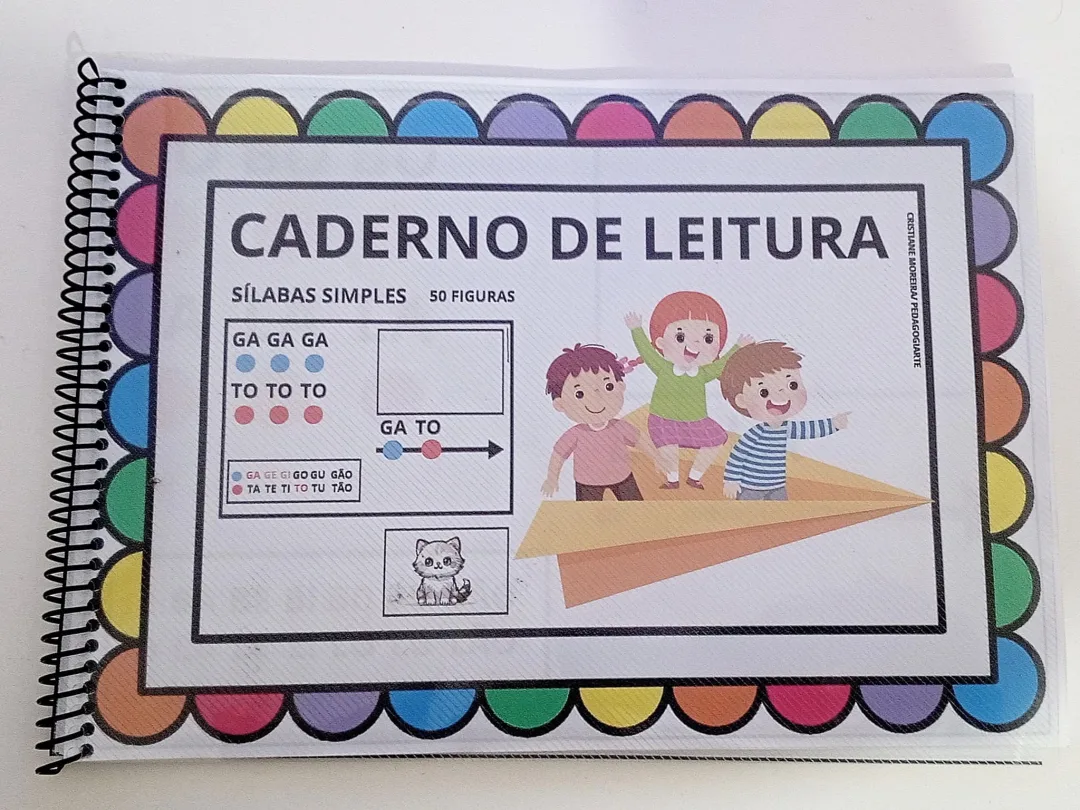 Caderno silábico PDF ensino infantil e fundamental  — imagem 4