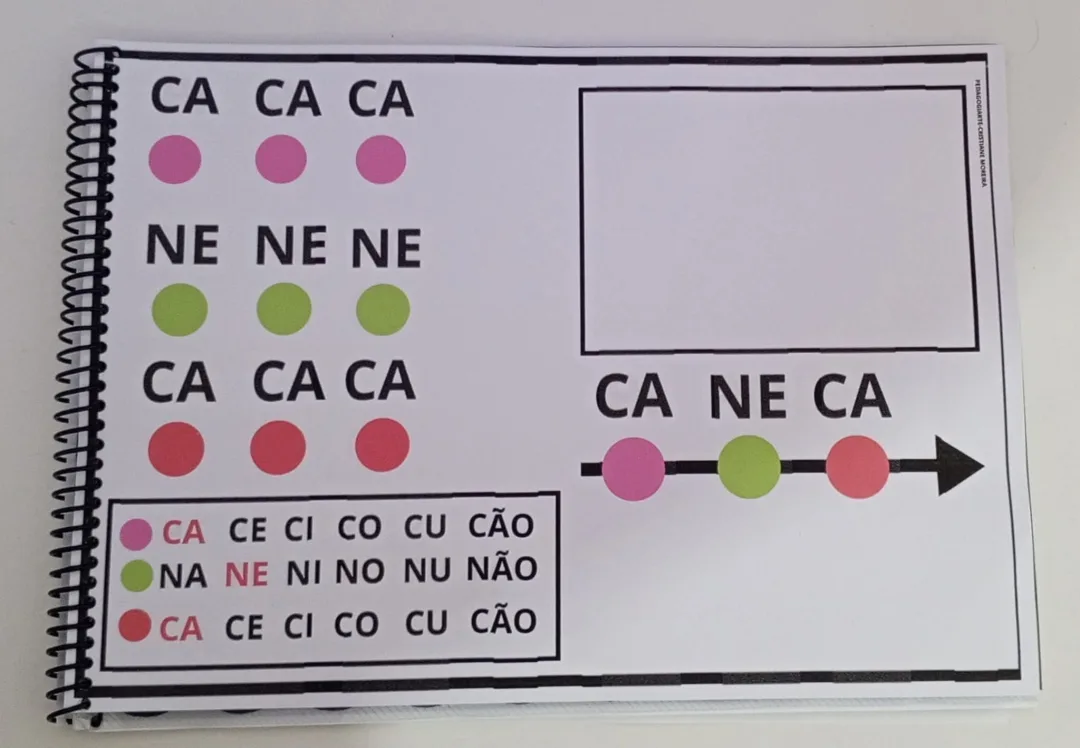 Caderno silábico PDF ensino infantil e fundamental  — imagem 5