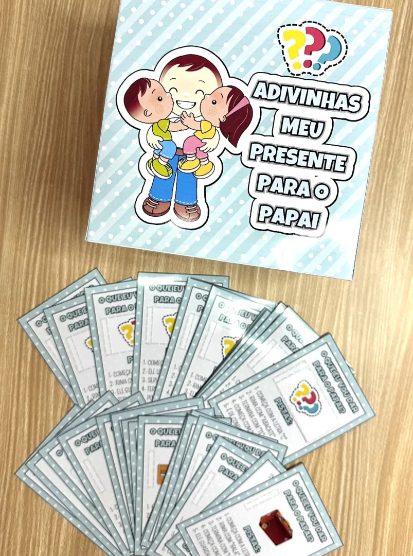 CAIXA ADVINHA PRESENTE PARA O PAPAI — imagem 2