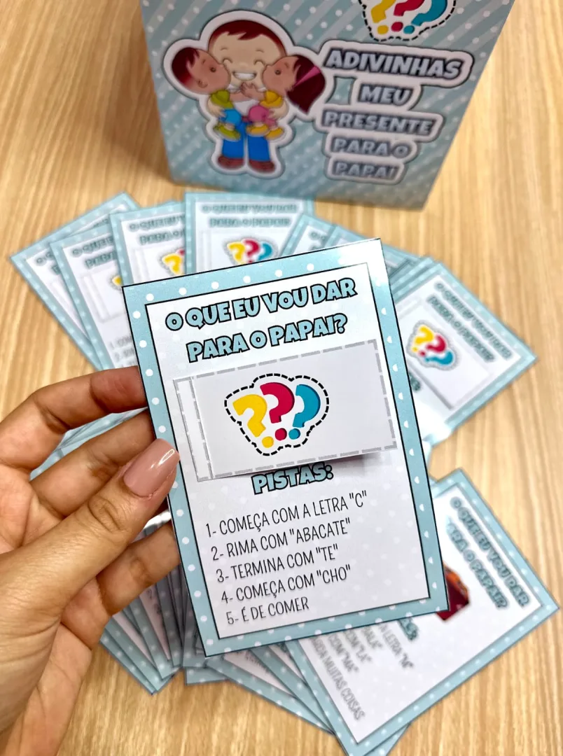 CAIXA ADVINHA PRESENTE PARA O PAPAI — imagem 3