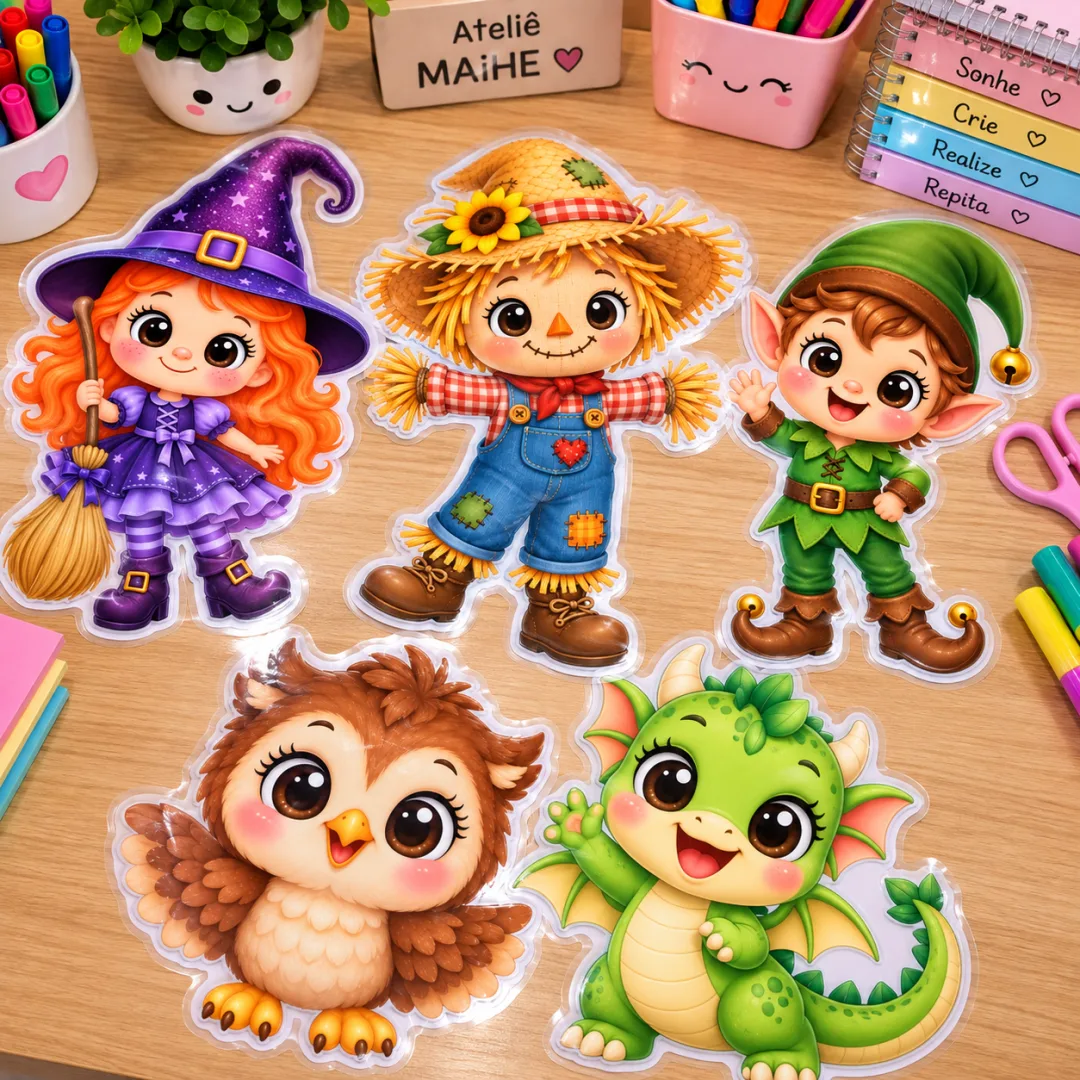Caixa Bruxa Bruxa Venha à Minha Festa - Educação Infantil -Arquivo digital - Contação de História — imagem 4