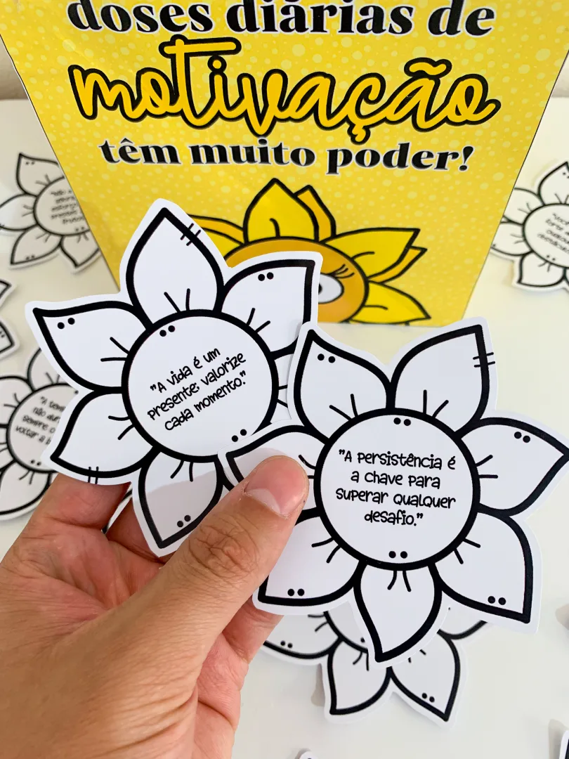Caixa com Cartões Motivacionais – Setembro Amarelo — imagem 2