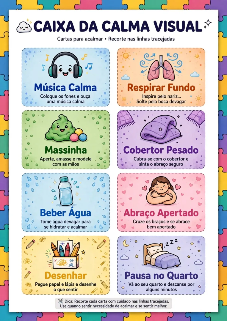 Caixa da Calma visual (autista) - PDF — imagem 3