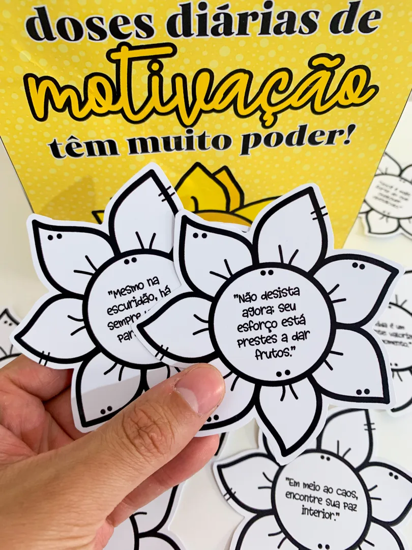 Caixa das Flores Motivacionais | Setembro Amarelo — imagem 4