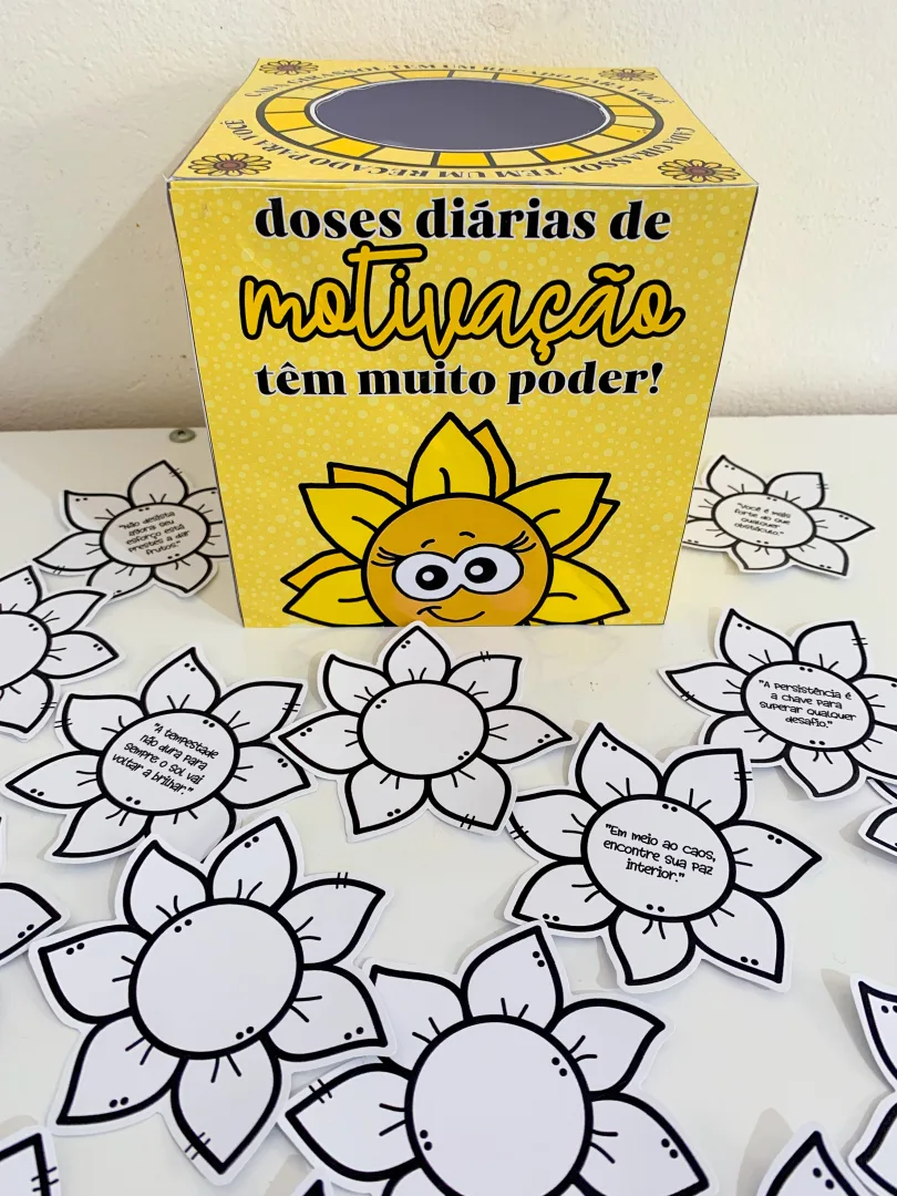 Caixa das Flores Motivacionais | Setembro Amarelo — imagem 5