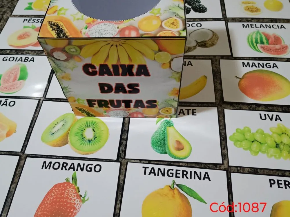 Caixa das Frutas — Pronto para Imprimir — imagem 2