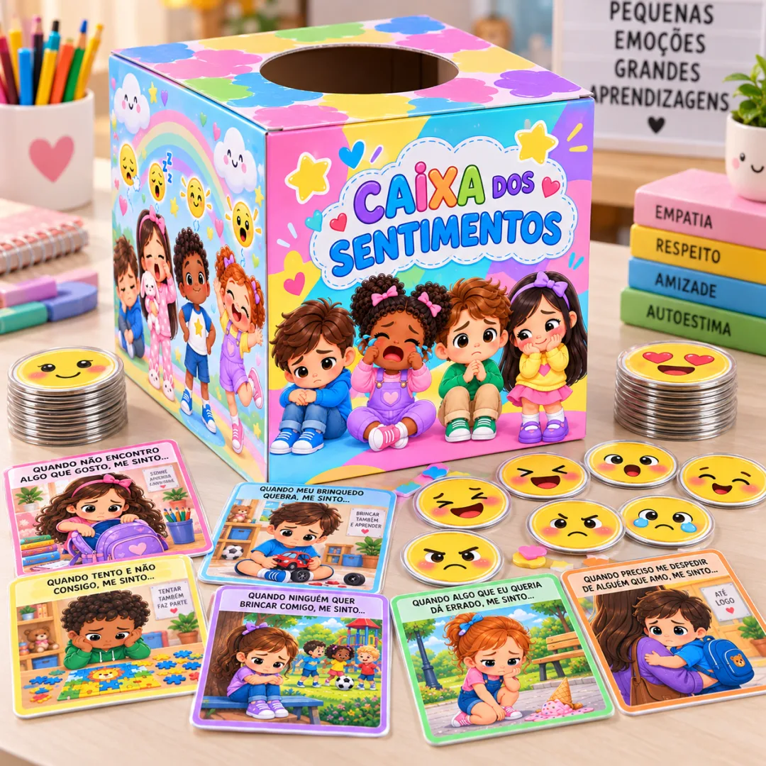 Caixa dos Sentimentos - Educação Infantil - Arquivo Digital — imagem 2