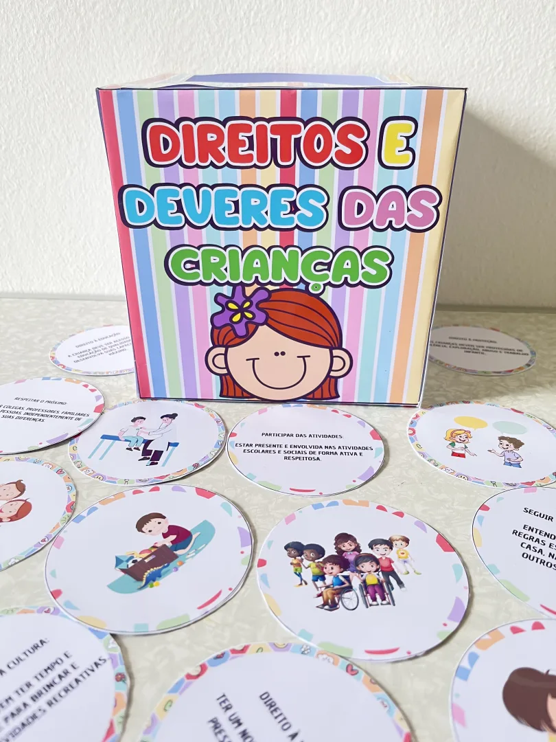 Caixa Lúdica Direito e Deveres das Crianças  - PDF — imagem 3