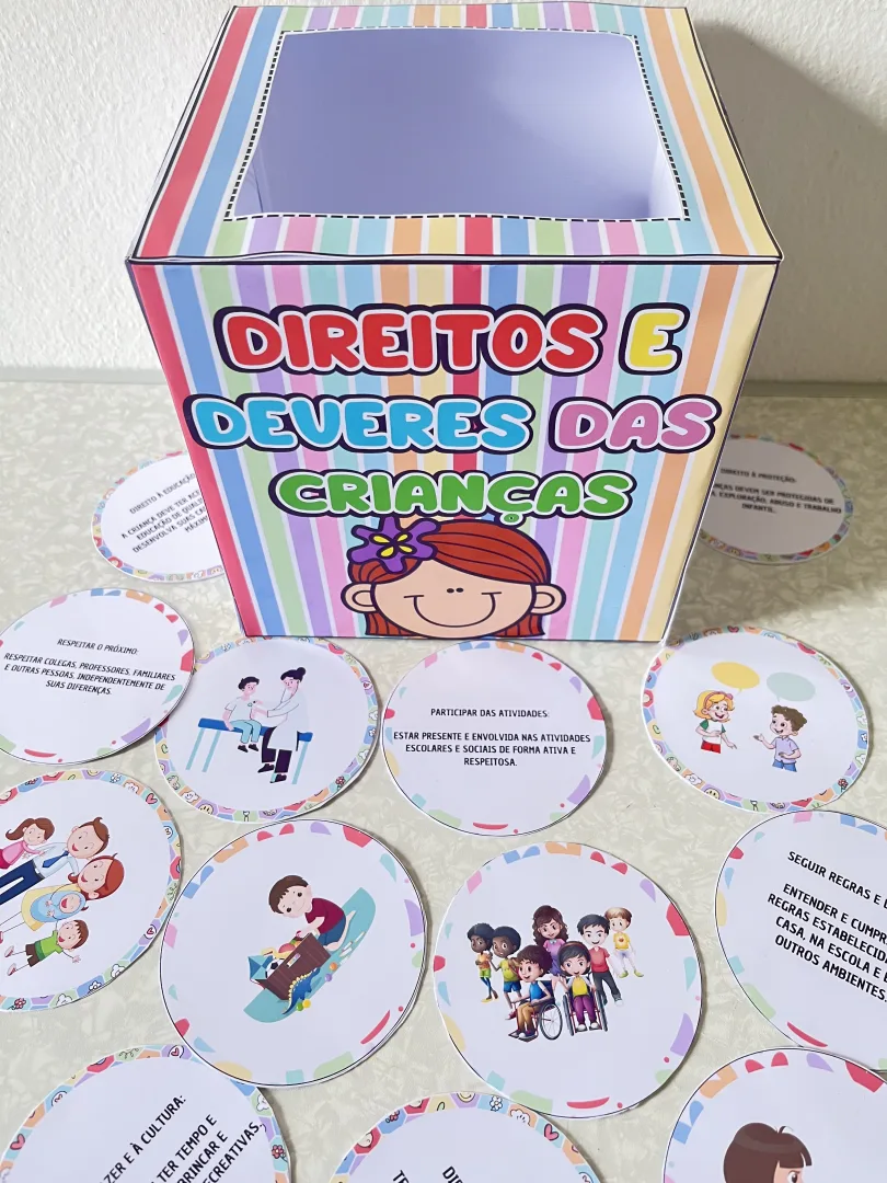 Caixa Lúdica: Direitos e Deveres das Crianças - Educação Infantil - PDF — imagem 2