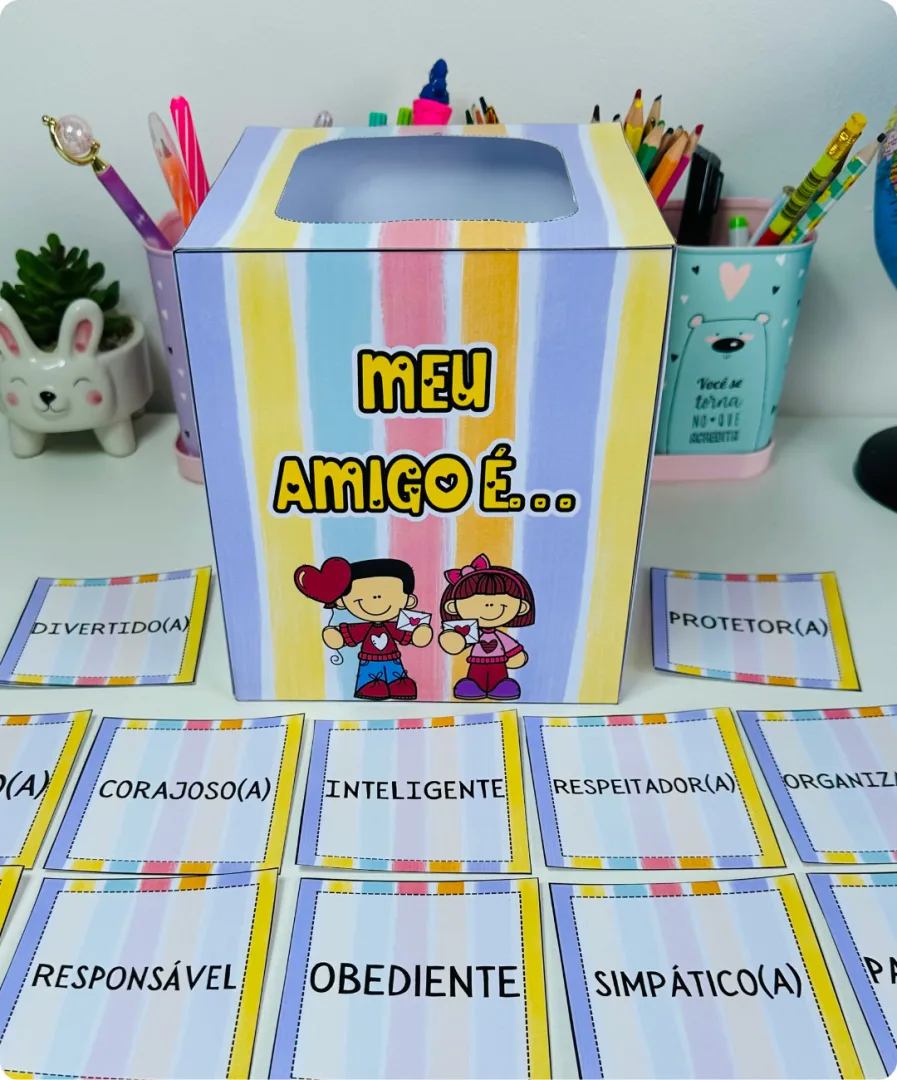 CAIXA "MEU AMIGO É..." DIA DO AMIGO — imagem 2