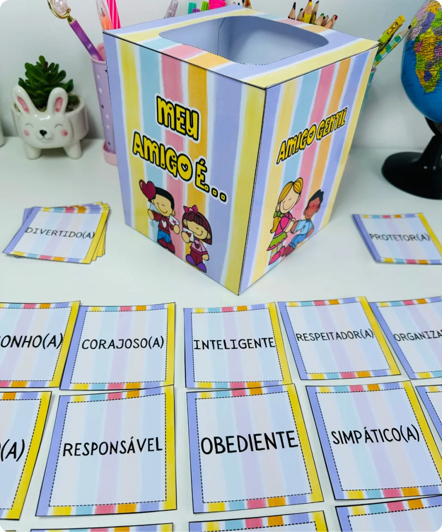 CAIXA "MEU AMIGO É..." DIA DO AMIGO — imagem 4