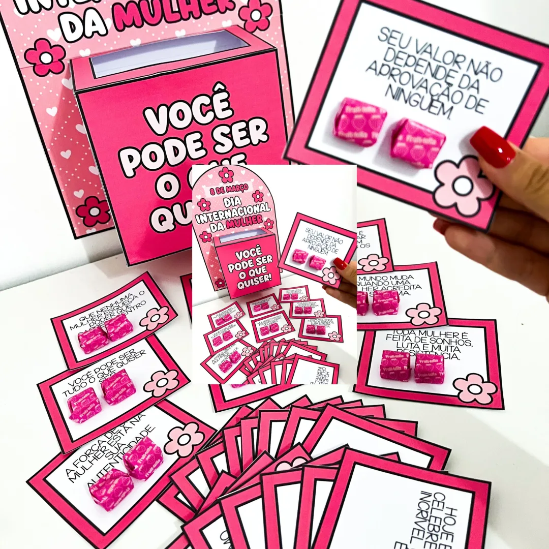 CAIXA MOTIVACIONAL: DIA DA MULHER — imagem 2