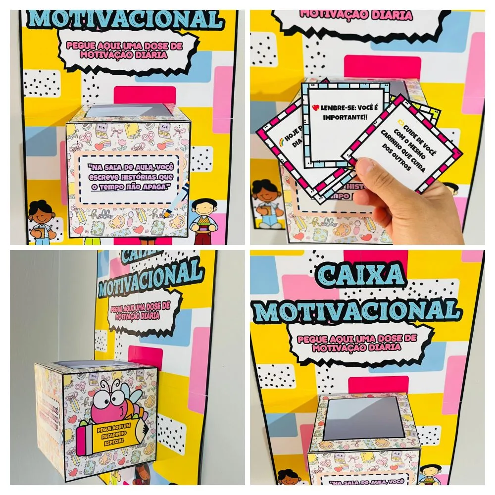 Caixa Motivacional — Pronto para Imprimir — imagem 2