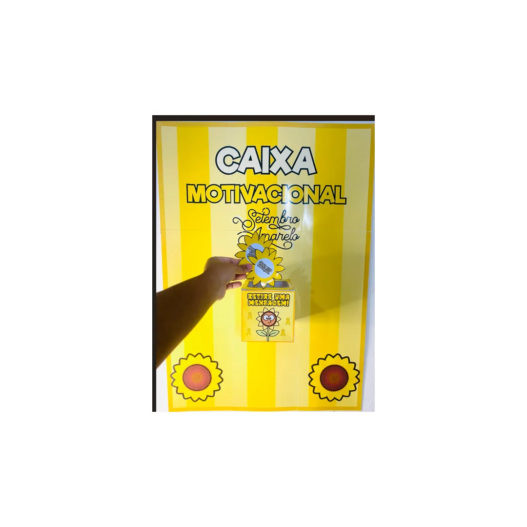 Caixa Motivacional Setembro Amarelo — imagem 2