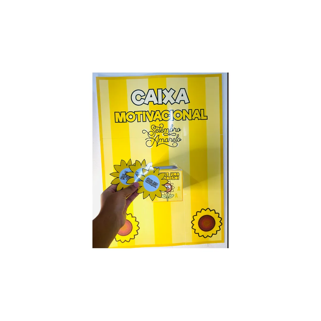 Caixa Motivacional Setembro Amarelo — imagem 3