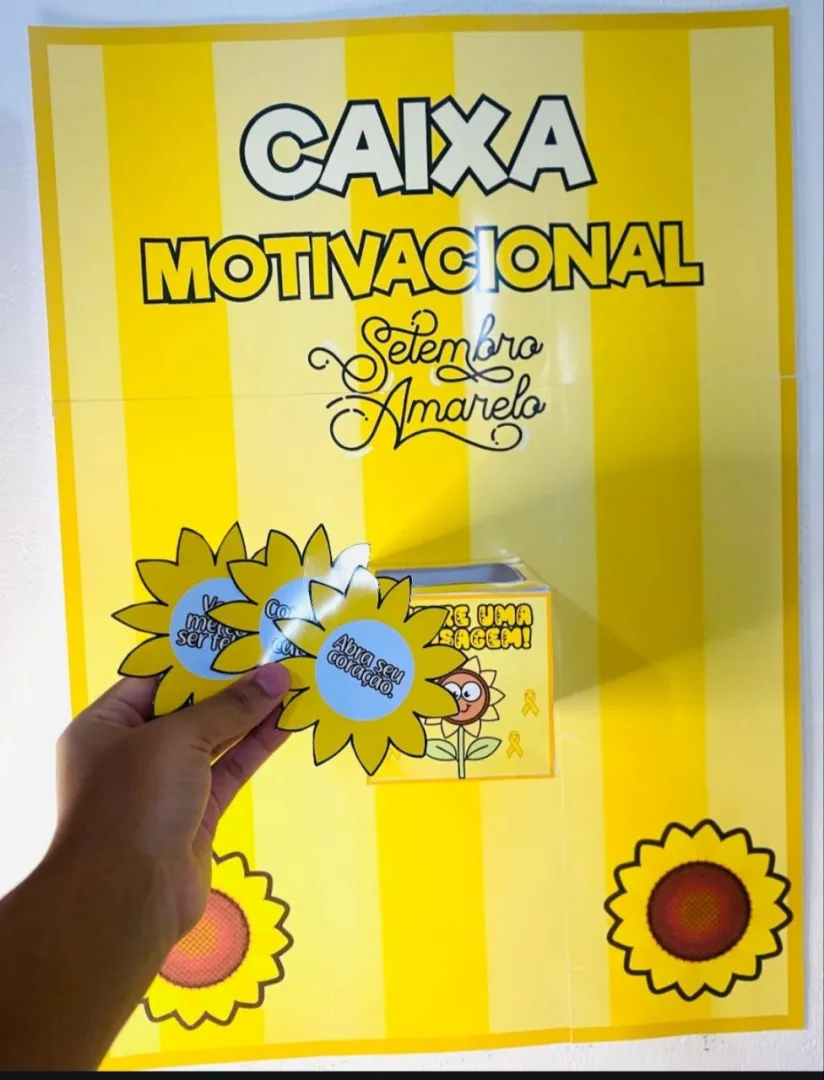 Caixa Motivacional Setembro Amarelo — imagem 4