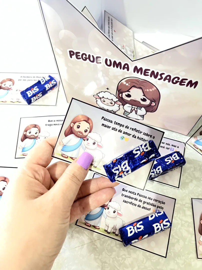 CAIXA PEDAGÓGICA / CAIXA DE PÁSCOA: MENSAGEM DE FÉ E ESPERANÇA — imagem 2