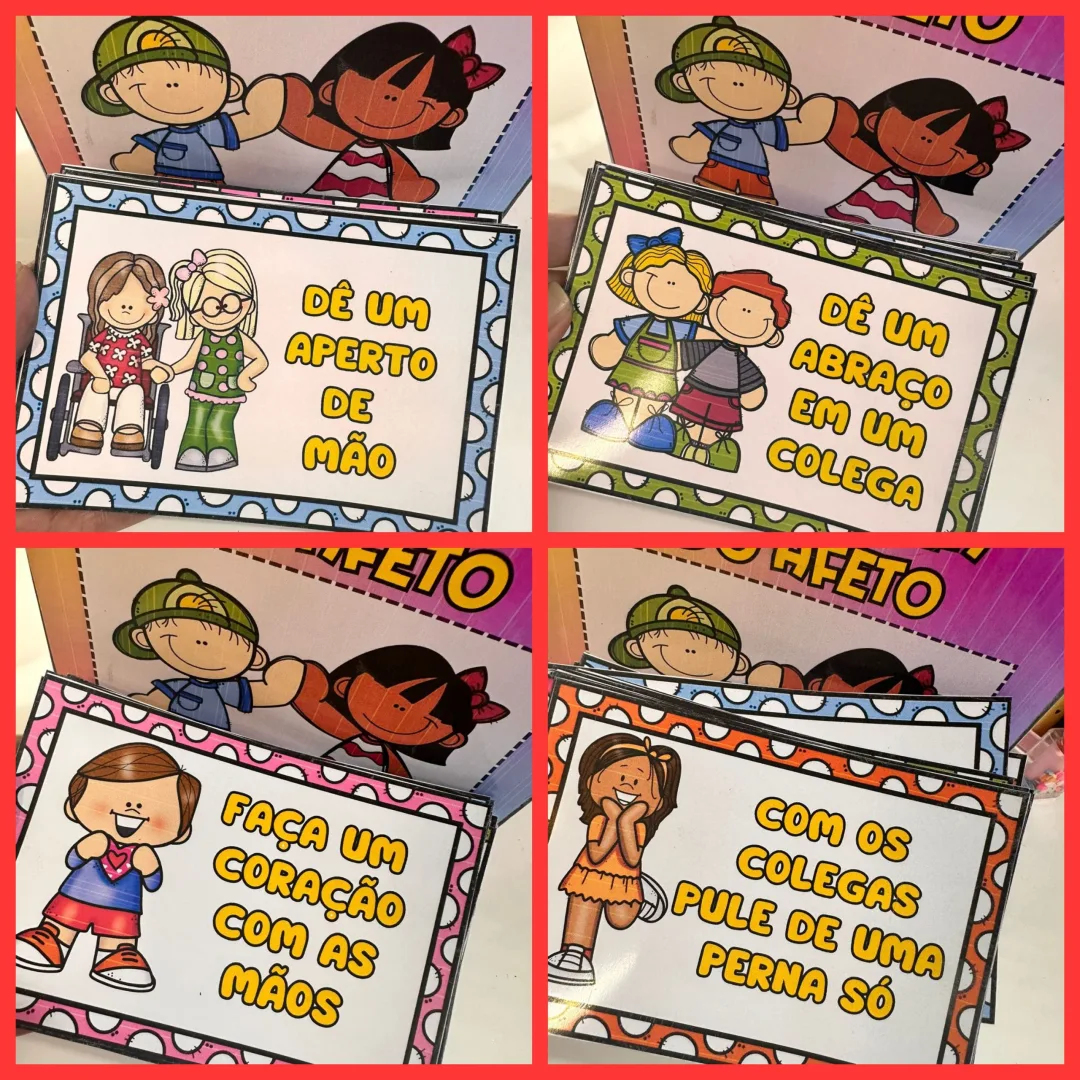 CAIXA PEDAGÓGICA  / CAIXINHA DO AFETO / CAIXA DAS EMOÇÕES  - SENTIMENTOS — imagem 2