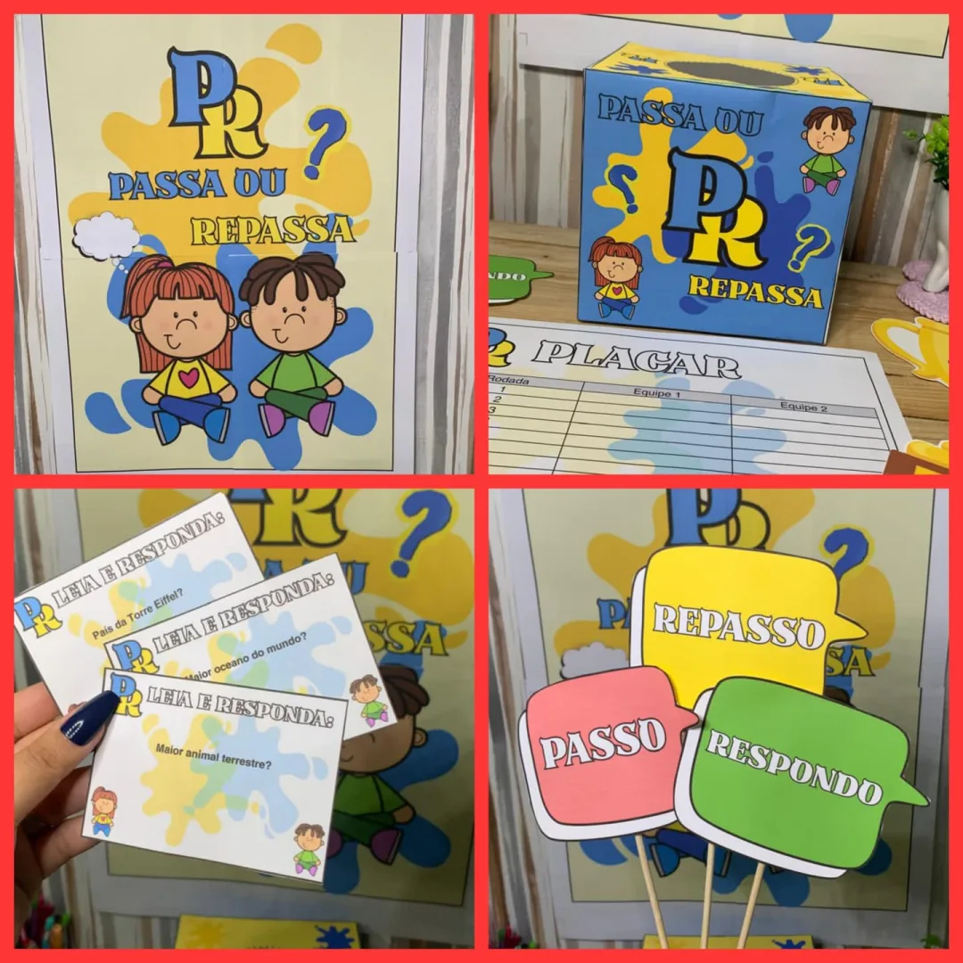 CAIXA PEDAGÓGICA: PASSA OU REPASSA 2º ANO — imagem 2