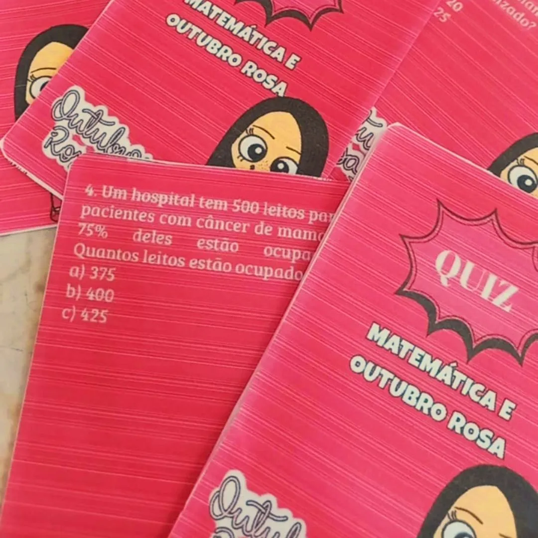CAIXA PEDAGÓGICA / QUIZ: OUTUBRO ROSA E MATEMÁTICA ANOS FINAIS E ENSINO MÉDIO — imagem 4
