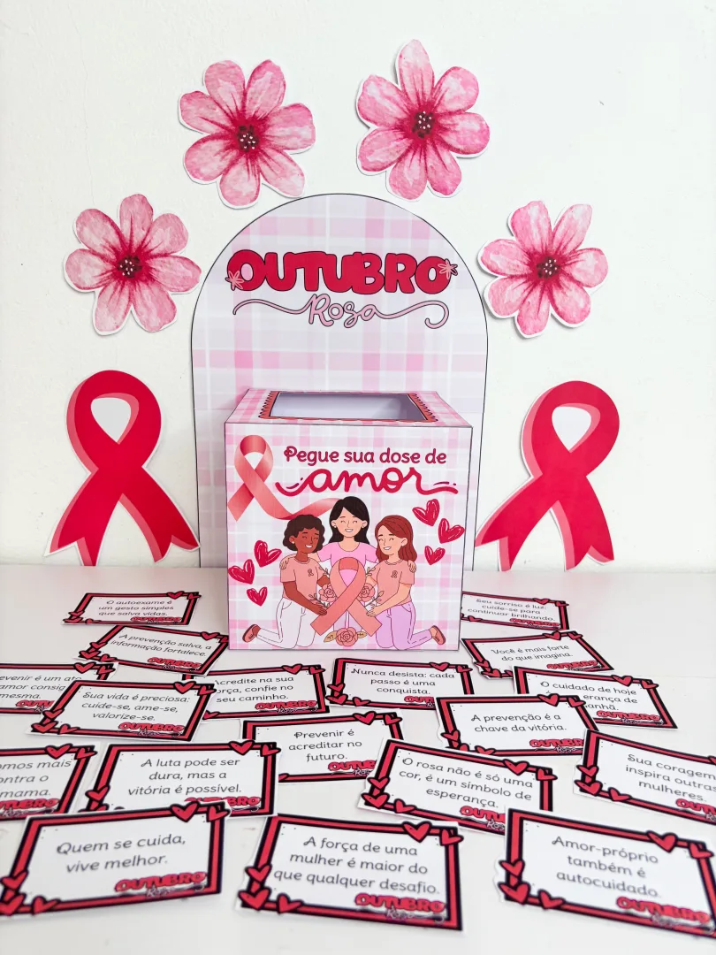 Caixinha Outubro Rosa – Com 36 Mensagens, em pdf — imagem 2
