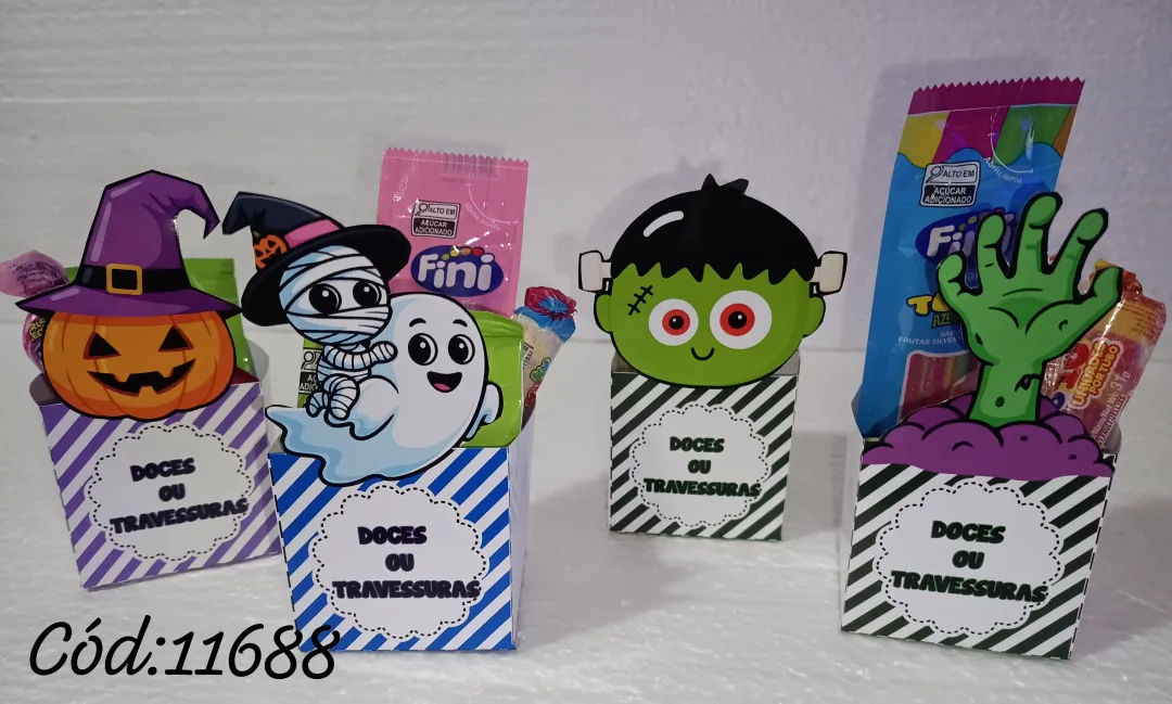 Caixinhas Doces ou Travessuras - Halloween - PDF — imagem 4