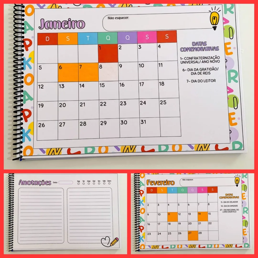 CALENDÁRIO DATAS COMEMORATIVAS 2026 — imagem 2