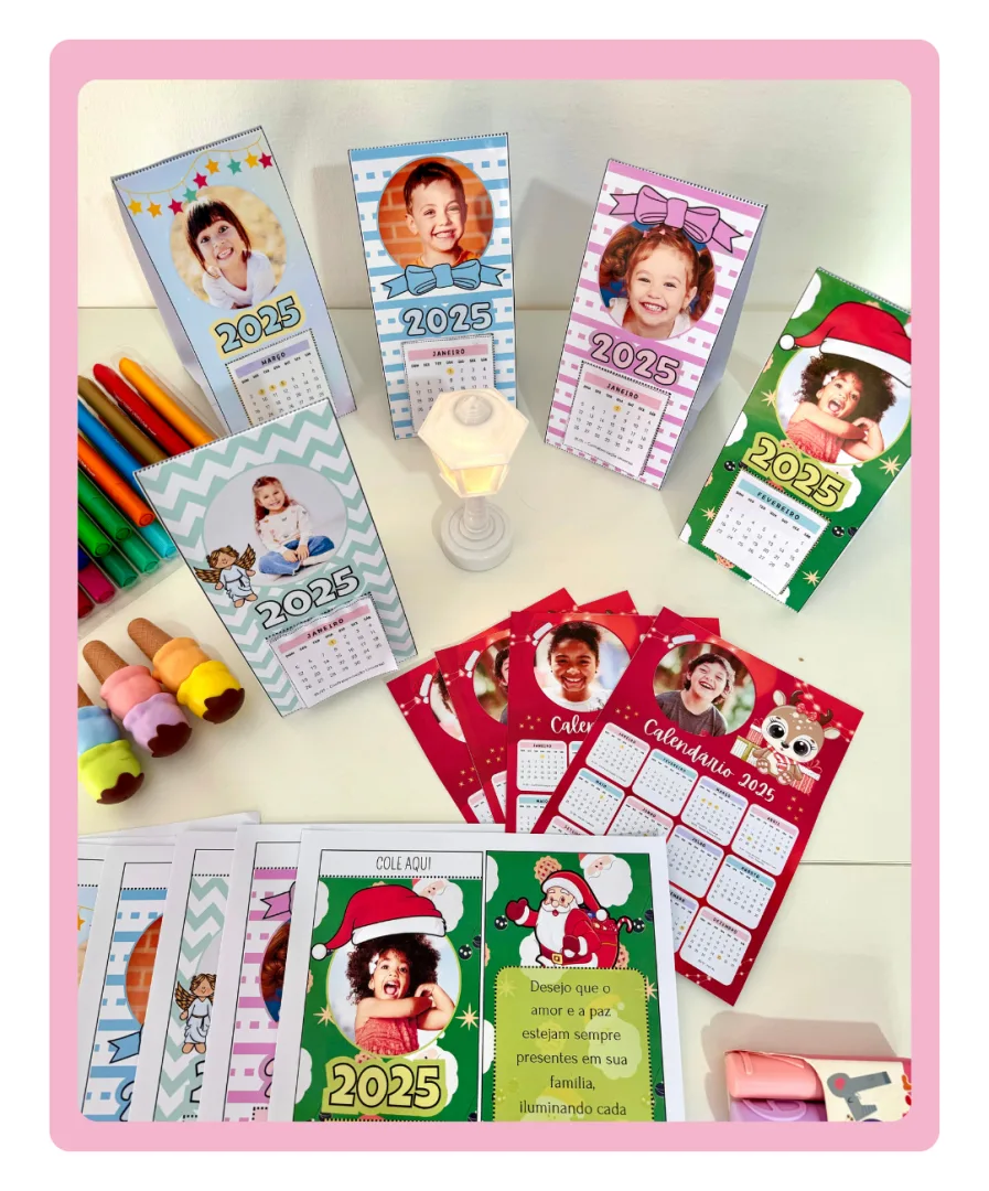 CALENDÁRIO DE MESA 2025 - Educação Infantil — imagem 2