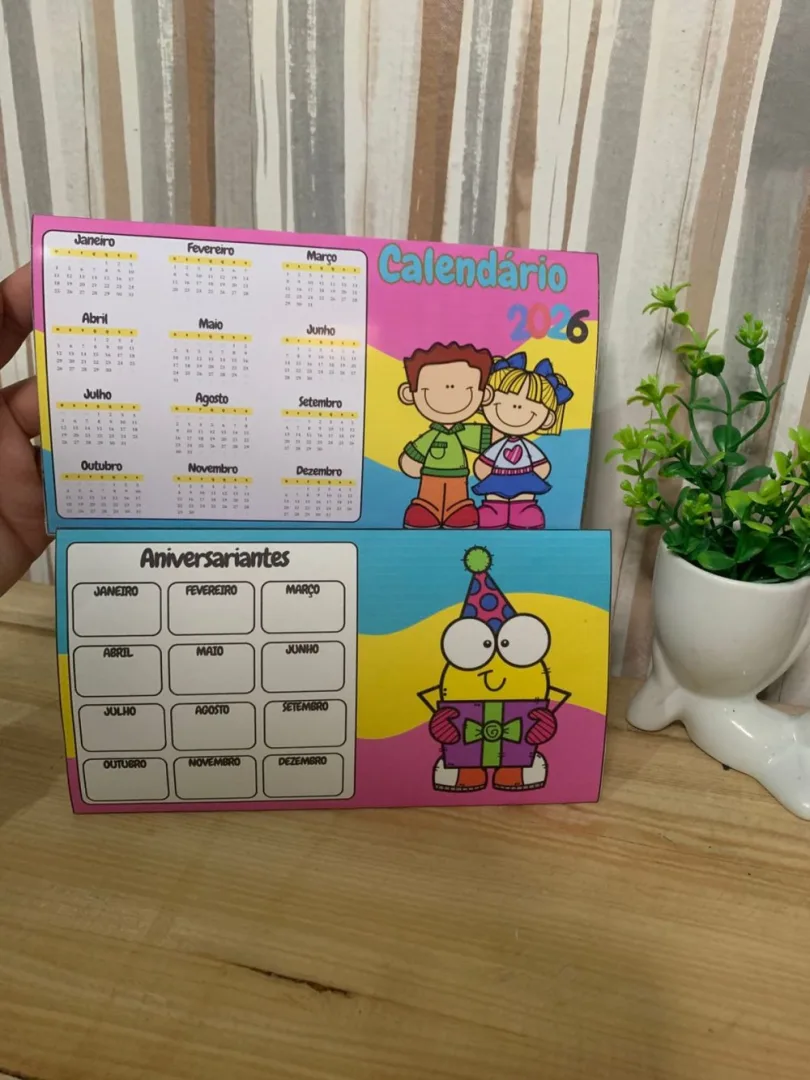Calendário de Mesa — Pronto para Imprimir — imagem 2