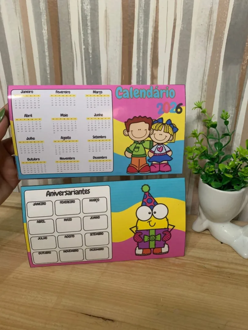 Calendário de Mesa — Pronto para Imprimir — imagem 3
