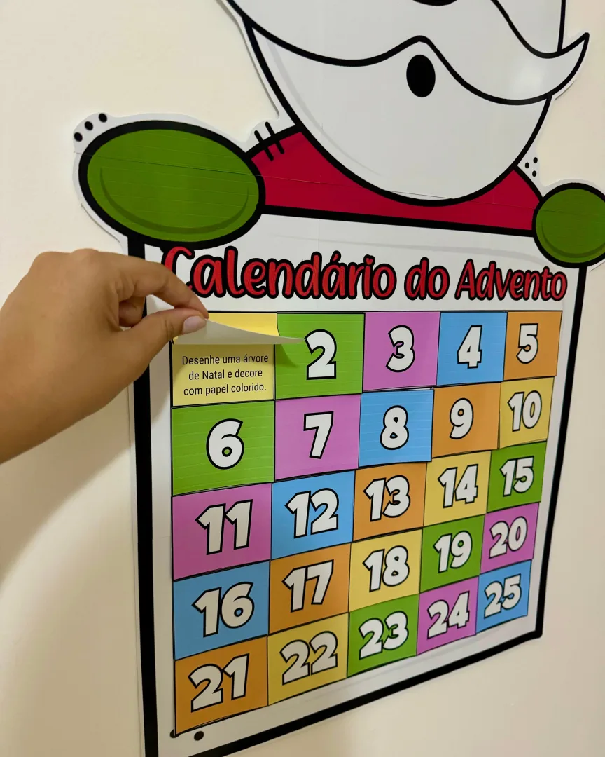 Calendário do Advento Papai Noel — 25 Tarefas de Natal em PDF — imagem 5