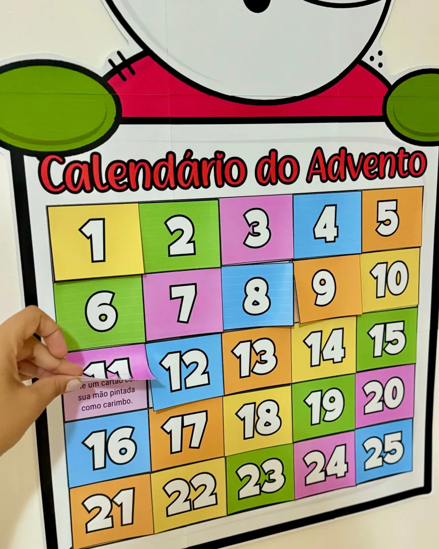 Calendário do Advento Papai Noel — 25 Tarefas de Natal em PDF — imagem 6