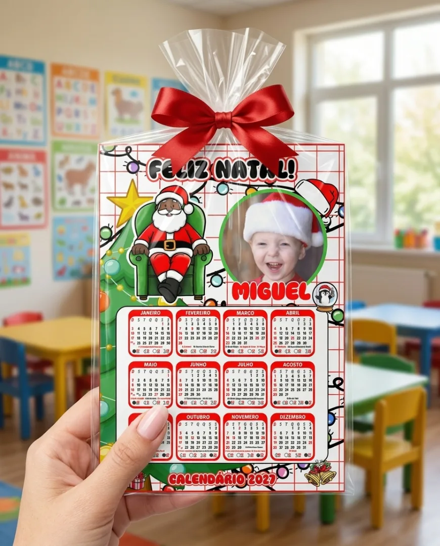 Calendário Editável de Natal e Datas Comemorativas - Educação Infantil - PDF — imagem 3