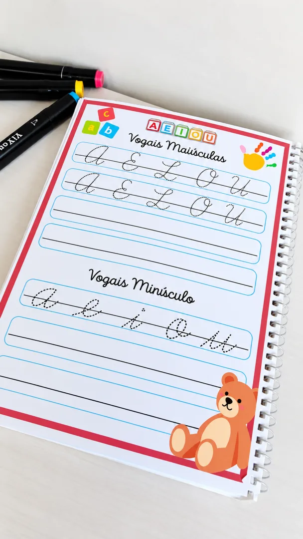 CALIGRAFIA CURSIVA – ATIVIDADES PARA EDUCAÇÃO INFANTIL — imagem 3