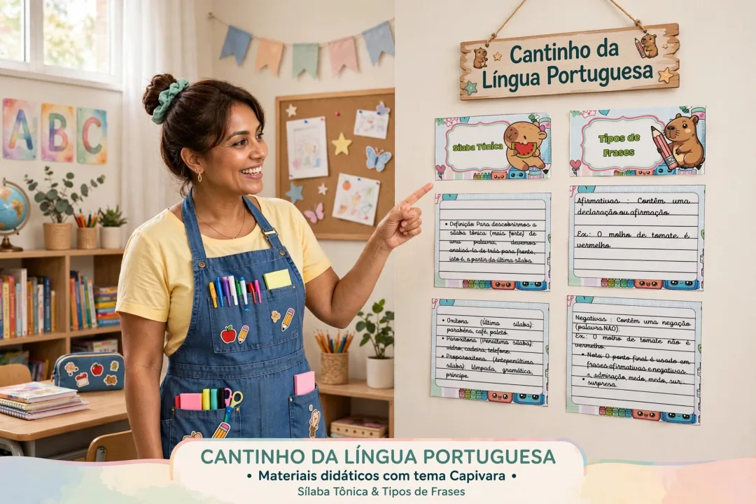 Cantinho da Língua Portuguesa em PDF — imagem 4