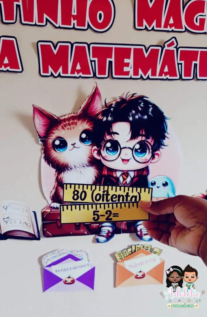 Cantinho da Matemática Harry Potter — imagem 4