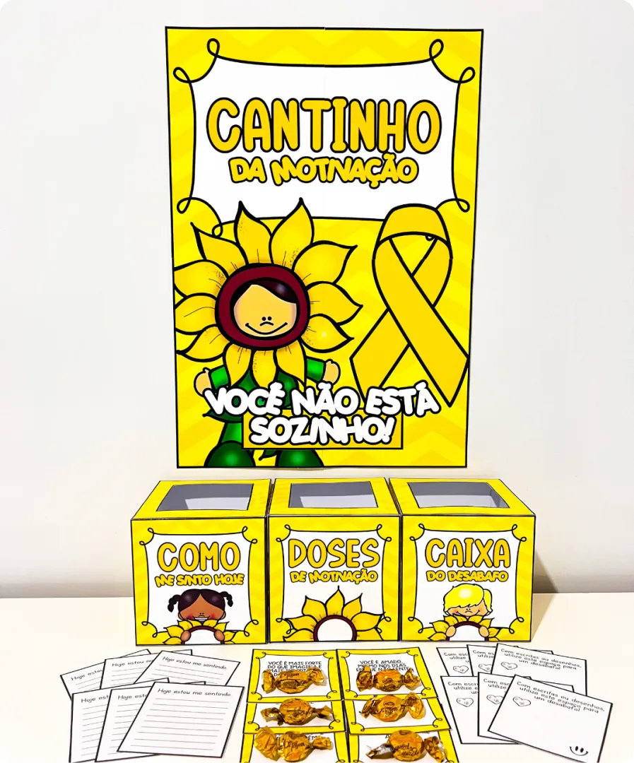 CANTINHO DA MOTIVAÇÃO - SETEMBRO AMARELO — imagem 6