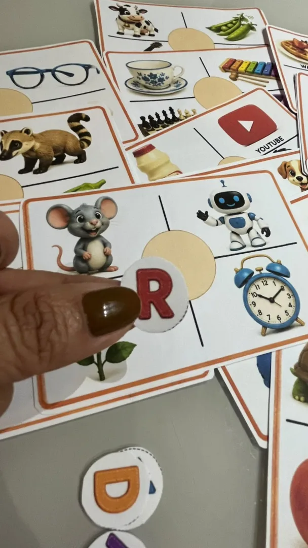 🔤 CARDS DO ALFABETO ILUSTRADO🔤 - Alfabetização  — imagem 2